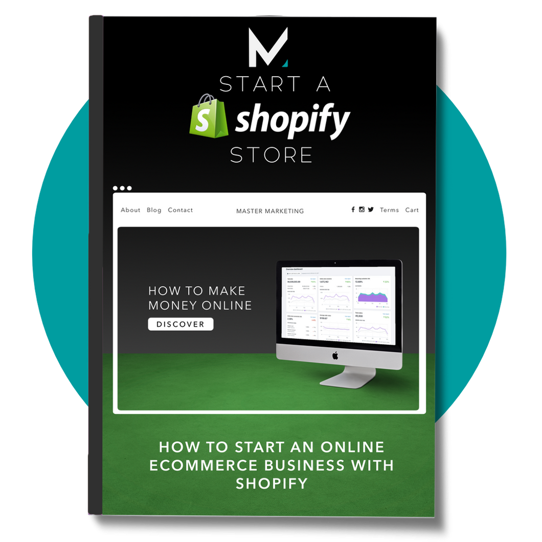 eBook - How to Start a Shopify Store & Grow Business by Marketing Online Guide